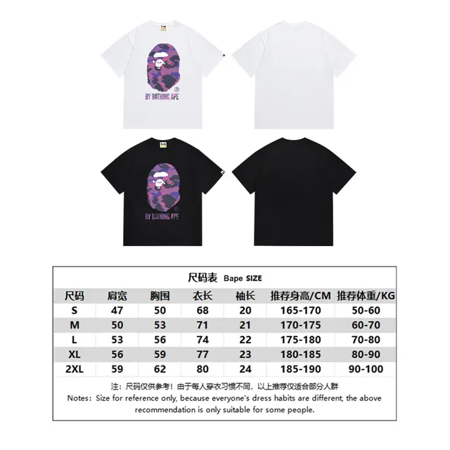 A Bathing Ape ABC Camo Ape Head Black T-Shirt 6