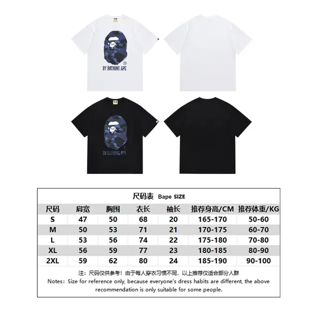 A Bathing Ape ABC Camo Ape Head Black T-Shirt 11