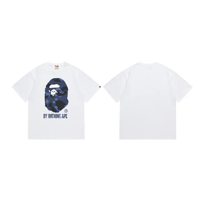A Bathing Ape ABC Camo Ape Head Black T-Shirt 13