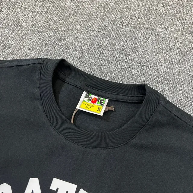 A Bathing Ape Arch Logo White Graphic T-Shirt 12