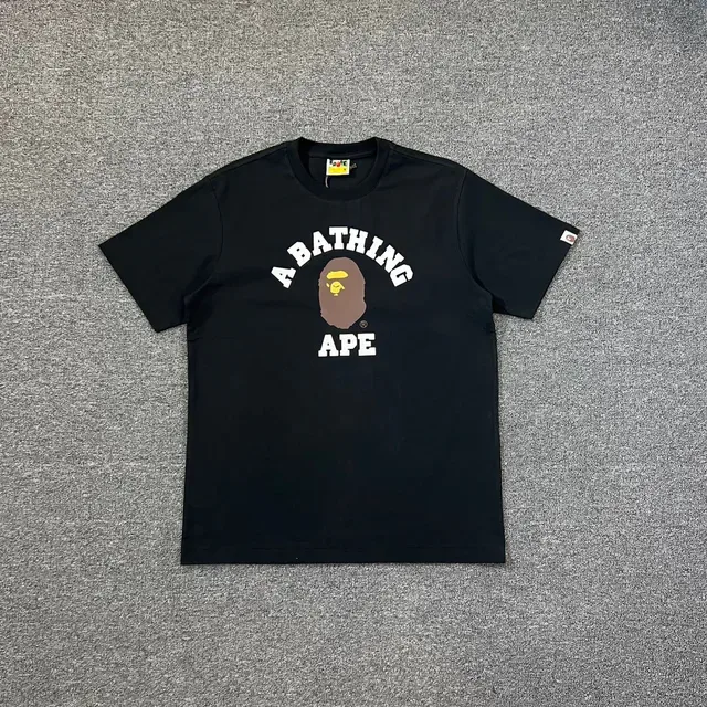 A Bathing Ape Arch Logo White Graphic T-Shirt 16
