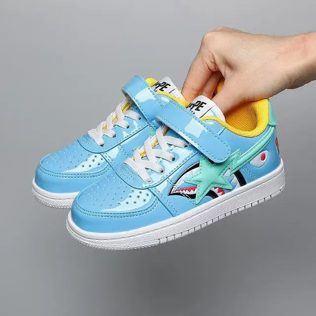 A Bathing Ape BAPE STA tênis lifestyle verde vermelho estrela 5