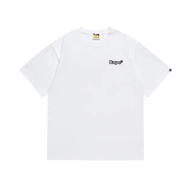 A Bathing Ape Busy Works Graphic Print Black T-Shirt 7