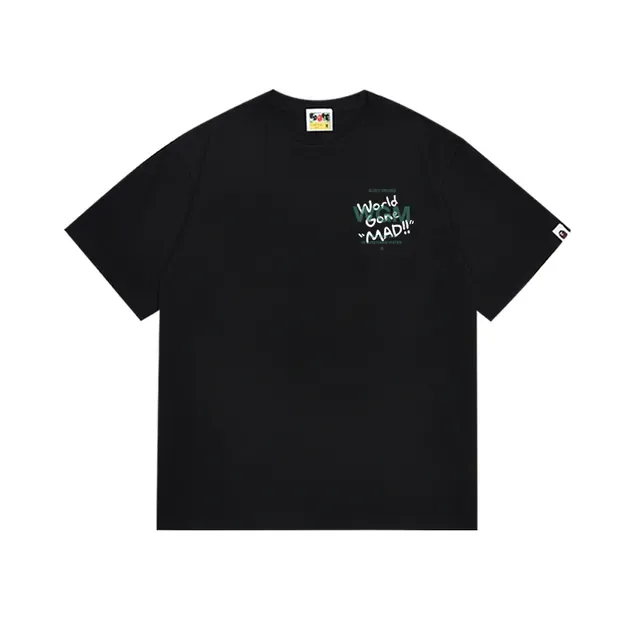 A Bathing Ape Graphic Print Camouflage Outline Ape Head T-Shirt 6