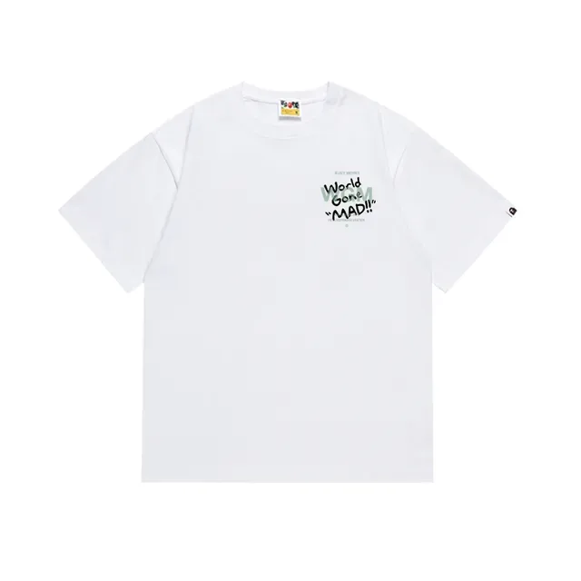 A Bathing Ape Graphic Print Camouflage Outline Ape Head T-Shirt 7