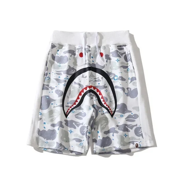 A Bathing Ape Multicolor Drawstring Waist Relaxed Fit Shorts 11