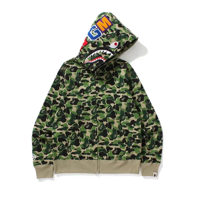 A Bathing Ape Shark Multicolor Full-Zip Hood Hoodie 5