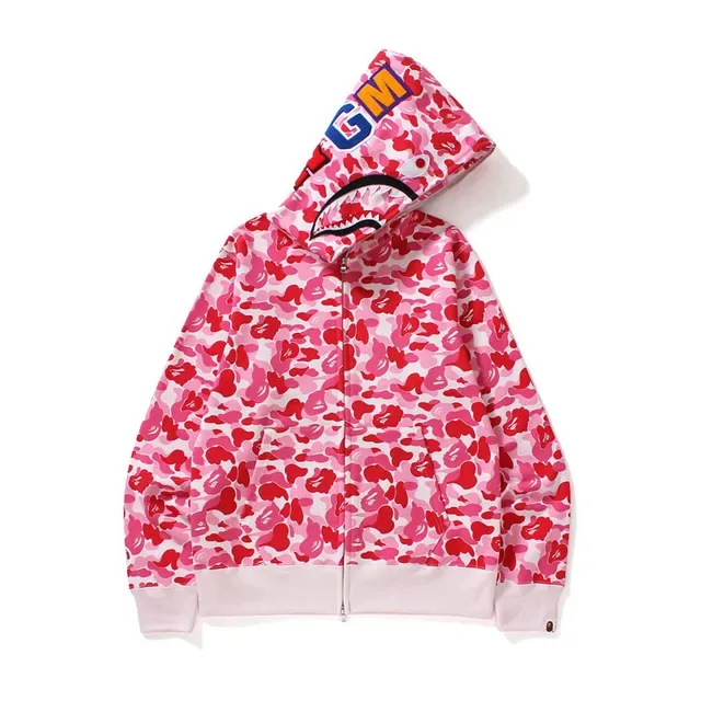 A Bathing Ape Shark Multicolor Full-Zip Hood Hoodie 7