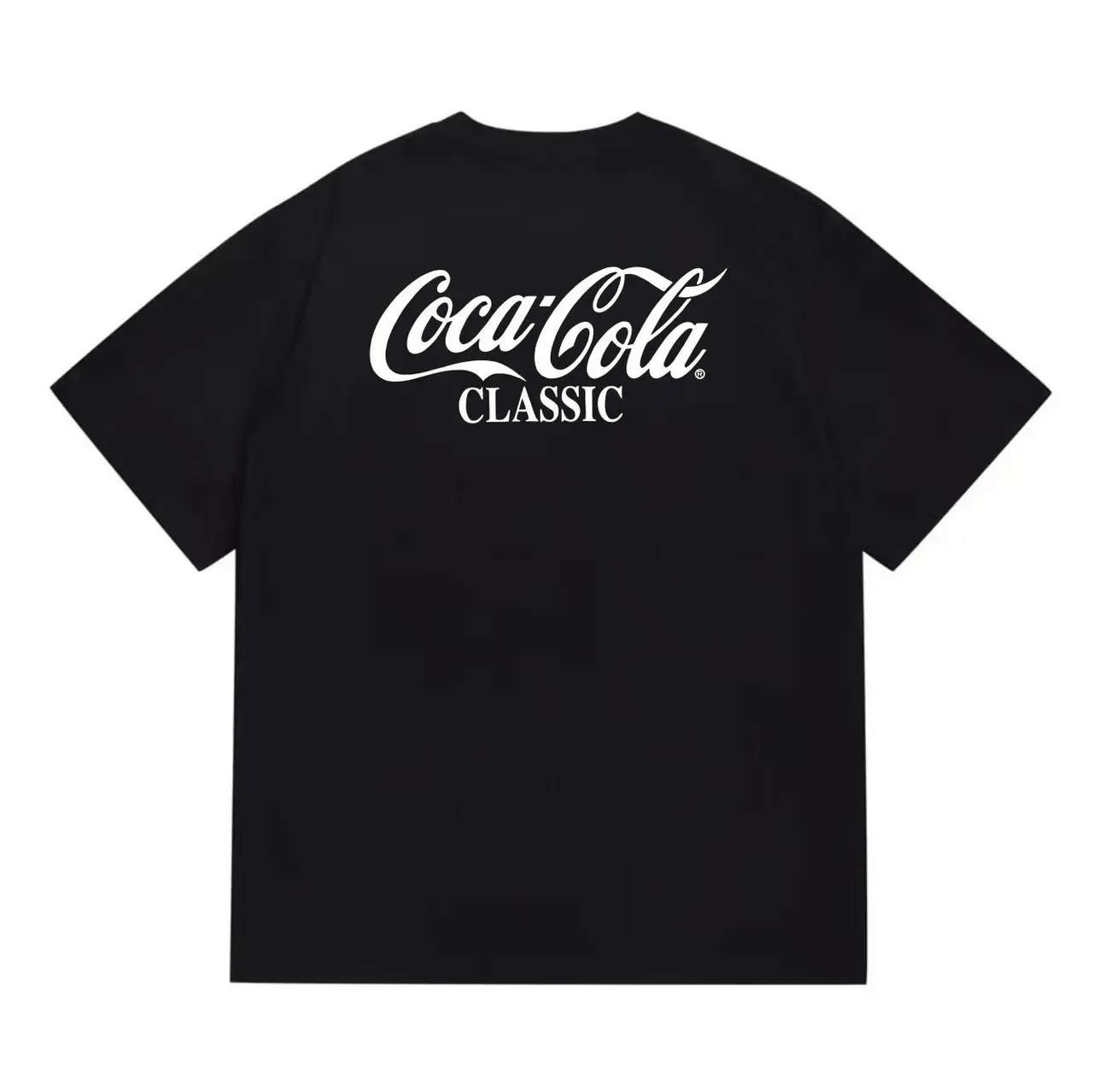 A Bathing Ape x Coca-Cola Classic ग्राफिक प्रिंट काली टी-शर्ट 4
