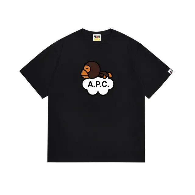 A.P.C. এপ ক্লাউড গ্রাফিক প্রিন্ট টি-শার্ট 5