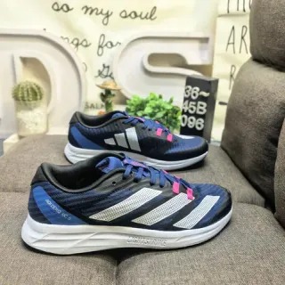 Adidas Adicero RC 5 Azul marino y Negro Zapatos de correr