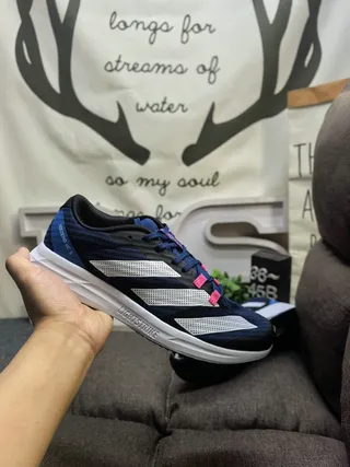 Adidas Adicero RC 5 Azul marino y Negro Zapatos de correr 5