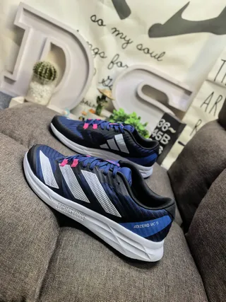 Adidas Adicero RC 5 Azul marino y Negro Zapatos de correr 7