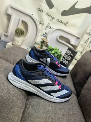Adidas Adicero RC 5 Azul marino y Negro Zapatos de correr 9