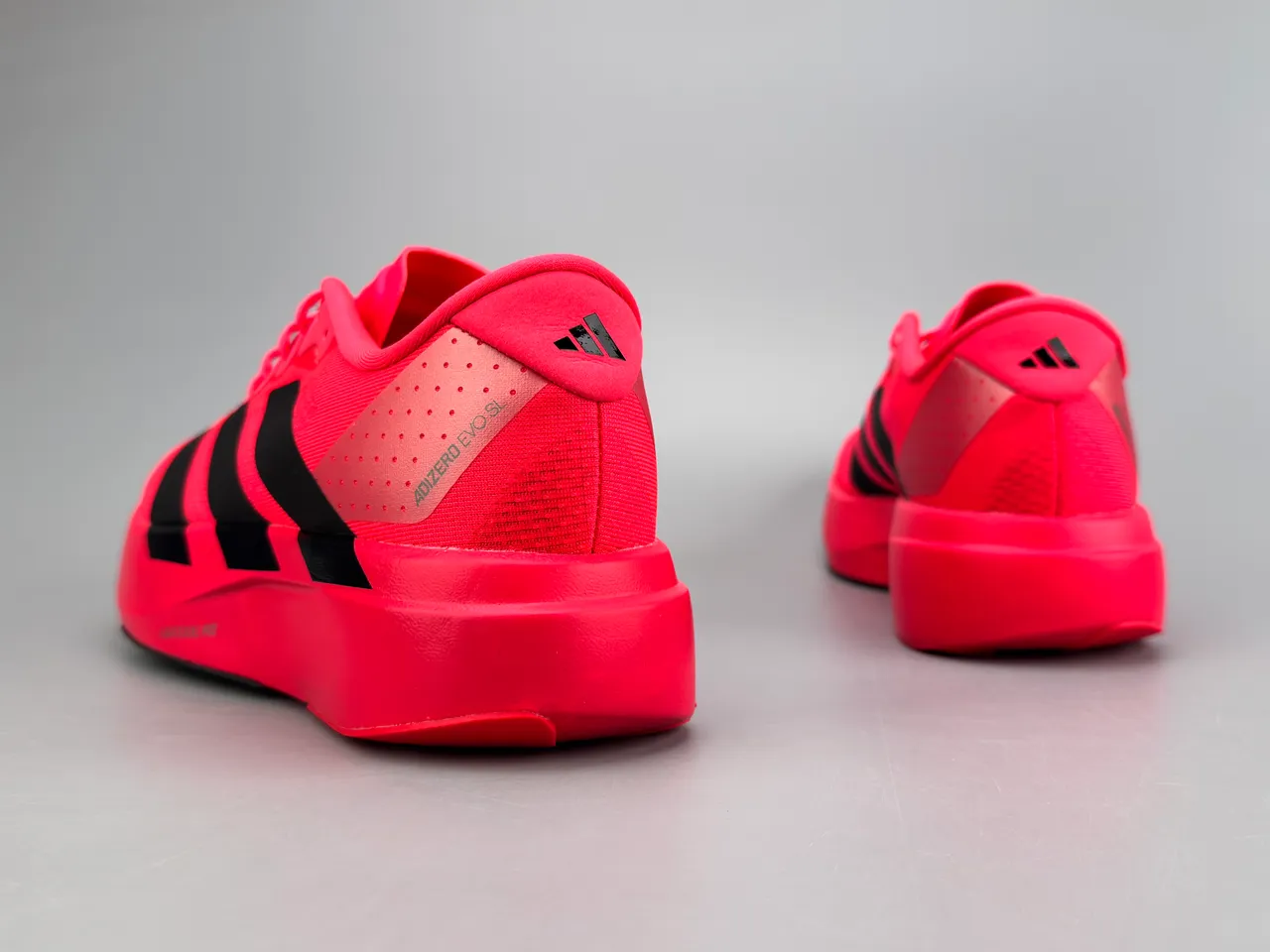 Adidas Adizero Evo.S Chaussures de course rouge noir 7
