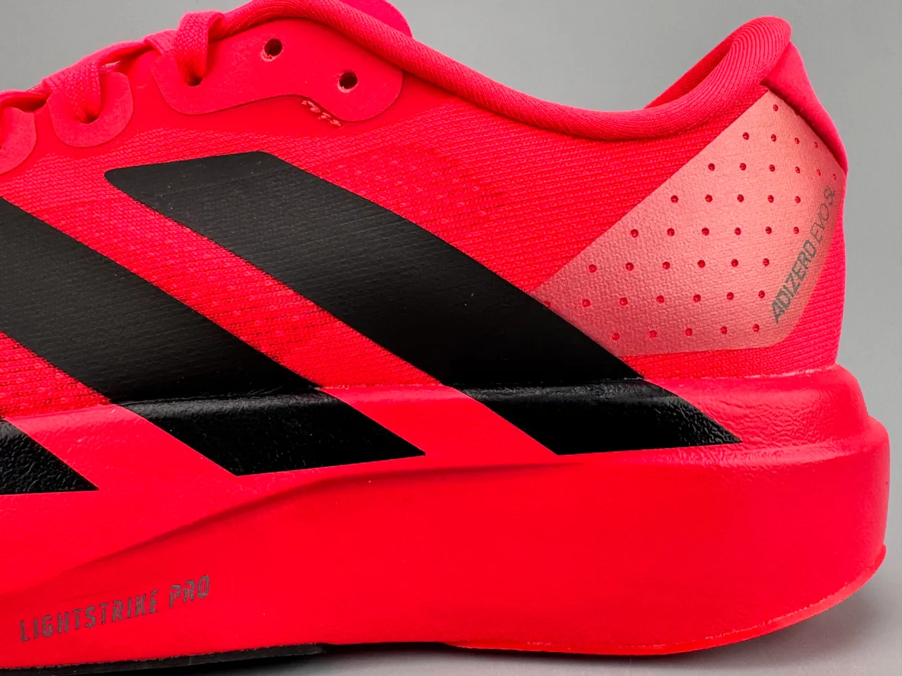 Adidas Adizero Evo.S Chaussures de course rouge noir 8