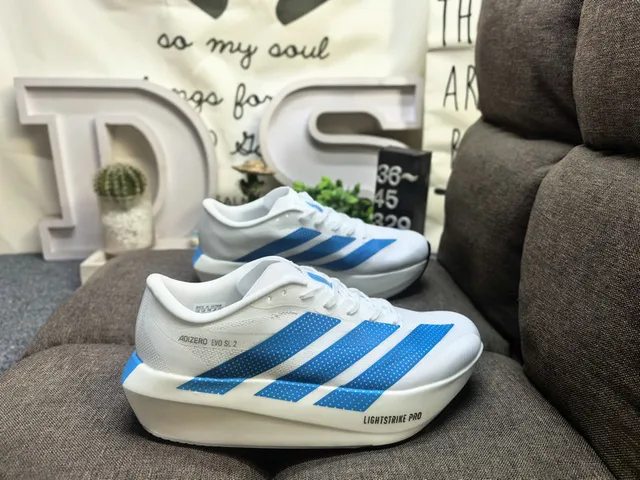 Adidas Adizero Evo SL 2 Black Silver Lightstrike Pro Chaussures de running 11
