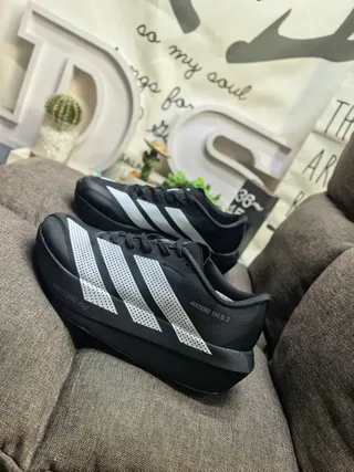 Adidas Adizero Evo SL 2 Black Silver Lightstrike Pro Chaussures de running 17