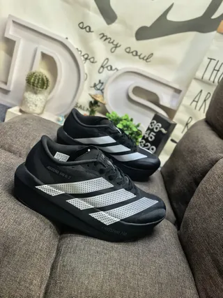Adidas Adizero Evo SL 2 Black Silver Lightstrike Pro Chaussures de running 19