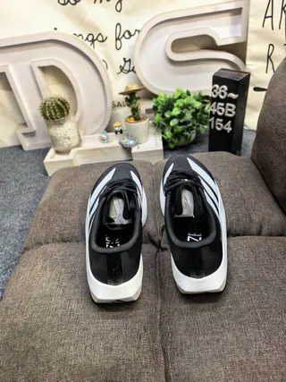 Adidas Adizero Evo SL 2 Black White Running Shoes 8