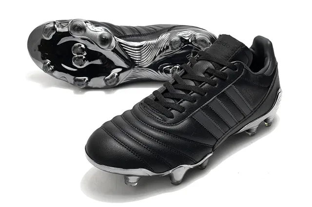 Adidas Copa White Multicolor Quilted Leather Upper Three-Stripe Side Panel Firm-Ground Soccer Shoes 8