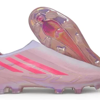 Adidas F30 Translucent Pink Iridescent Firm-Ground Soccer Shoes