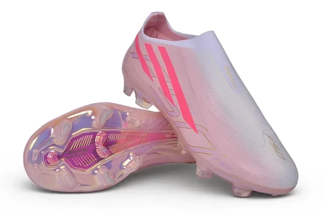 Adidas F30 Translucent Pink Iridescent Chuteiras para grama firme 4