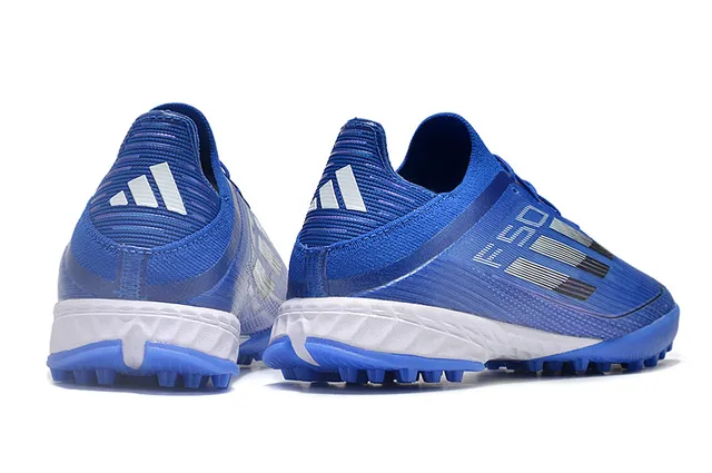 Adidas F50 Blue Turf Sapatos de futebol 4