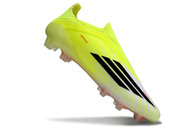 Adidas F50 Neon Yellow Black Firm-Ground Soccer Shoes 10