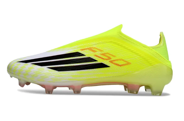 Adidas F50 Neon Yellow Black Firm-Ground Soccer Shoes 16