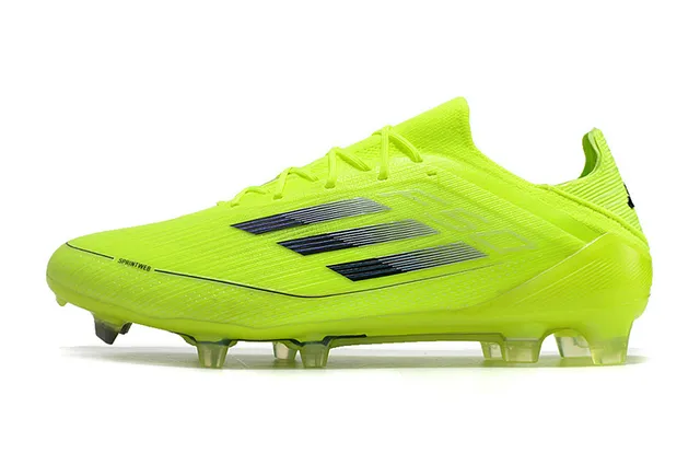 Adidas F50 Neon Yellow Firm-Ground Soccer Shoes 7