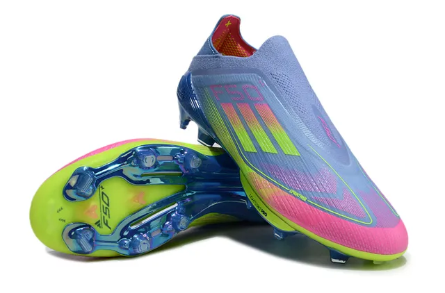 Adidas F50 Speedflow Multicolor Gradient Firm-Ground Soccer Shoes 4