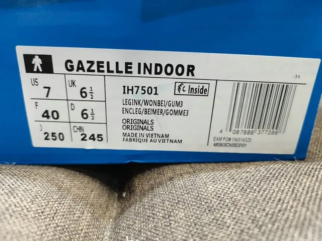 Adidas Gazelle Tênis Lifestyle de Camurça Azul Marinho 2