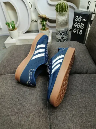 Adidas Gazelle Navy Blue Suede Lifestyle Sneakers 6