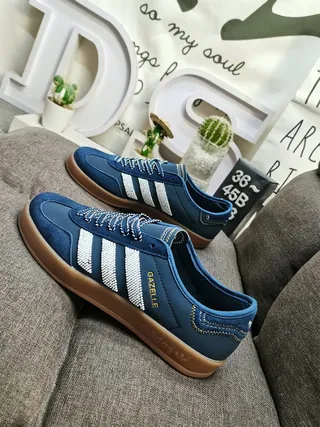Adidas Gazelle Navy Blue Suede Lifestyle Sneakers 7
