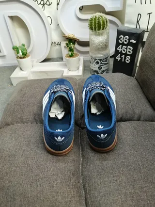 Adidas Gazelle Navy Blue Suede Lifestyle Sneakers 8