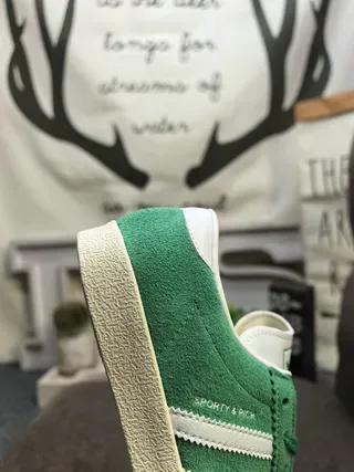 Adidas Gazelle OG Green Suede Lifestyle Sneakers 3