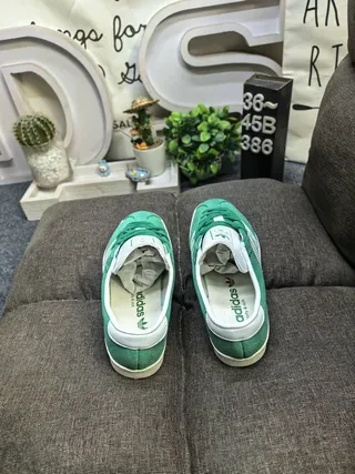 Adidas Gazelle OG Green Suede Lifestyle Sneakers 8