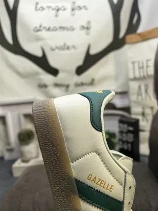 Adidas Gazelle Pink Suede Lifestyle Sneakers 3