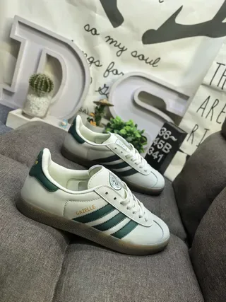Adidas Gazelle Pink Suede Lifestyle Sneakers 9