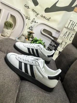 Adidas Gazelle Pink Suede Lifestyle Sneakers 17