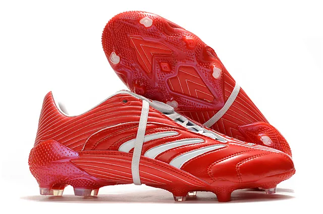 Adidas সোনালি সাদা ধাতব সিন্থেটিক উপরের রিবড টেক্সচার দৃঢ় মাটির ফুটবল জুতা 6