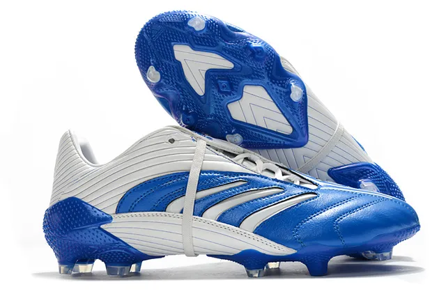 Adidas সোনালি সাদা ধাতব সিন্থেটিক উপরের রিবড টেক্সচার দৃঢ় মাটির ফুটবল জুতা 10