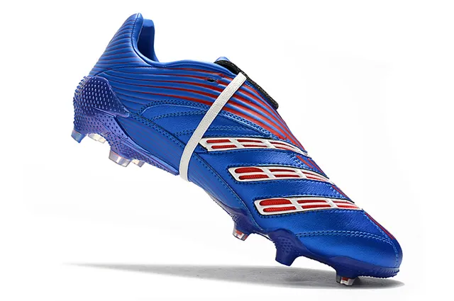 Adidas সোনালি সাদা ধাতব সিন্থেটিক উপরের রিবড টেক্সচার দৃঢ় মাটির ফুটবল জুতা 19