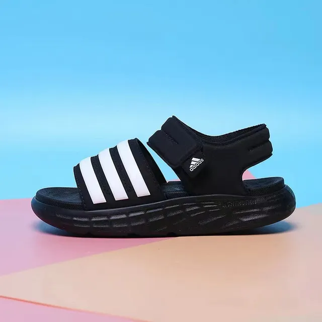 Adidas Sandales pour Enfants à Double Bride Pastel Colorblock Casual 22