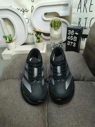 Adidas Lightstrike Pro White Black Running Shoes 10