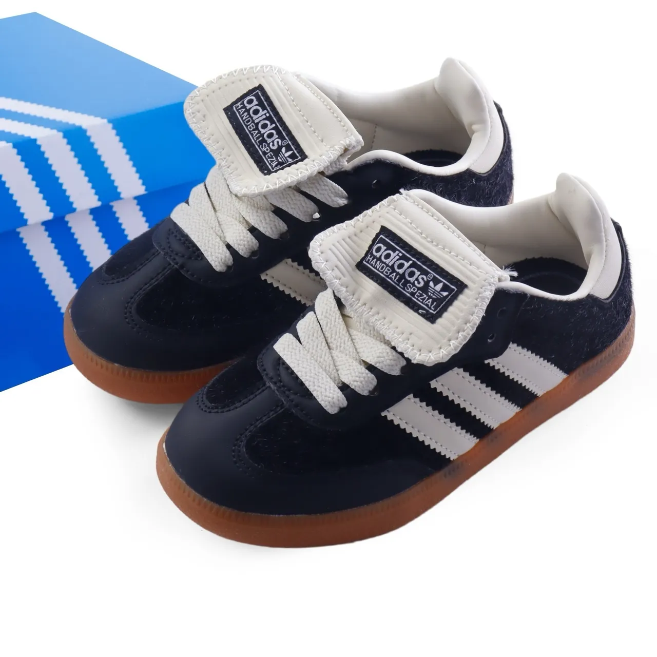 Adidas Multicolor Laceless Velcro Strap Three-Stripe Side Panel Lifestyle Sneakers 3