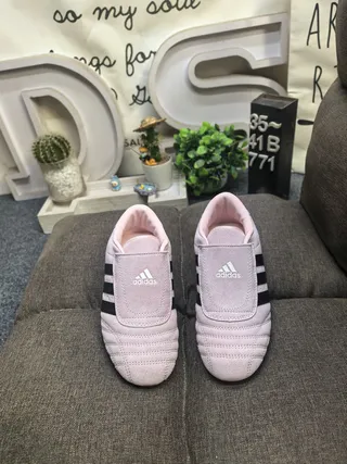 Adidas Pink Black Laceless Slip-On Quilted Vamp Lifestyle Sneakers 10