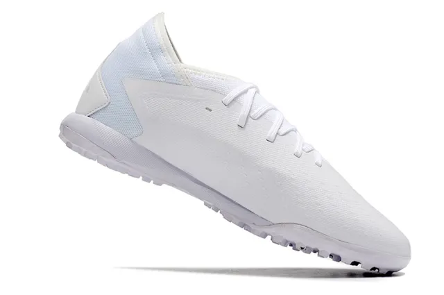 Adidas rose noir coupe basse colockette lacets asymétriques cage gazon artificiel chaussures de football 5