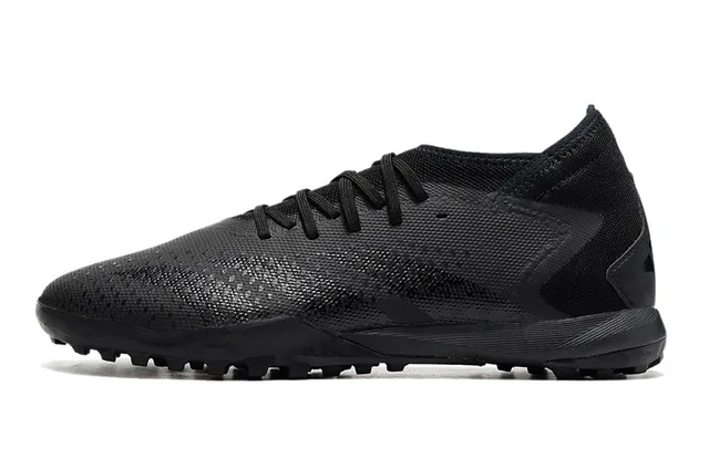 Adidas rose noir coupe basse colockette lacets asymétriques cage gazon artificiel chaussures de football 13